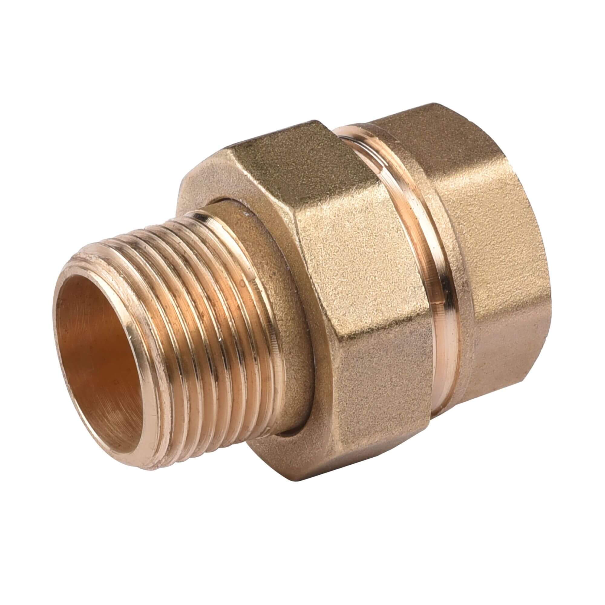 Соединитель латунный прямой 25 В-Н Соединитель латунный прямой 25 В-Н