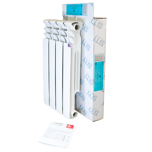 Алюминиевый радиатор STI Classic 500/80 4 сек. фото-3 Алюминиевый радиатор STI Classic 500/80 4 сек. фото-3