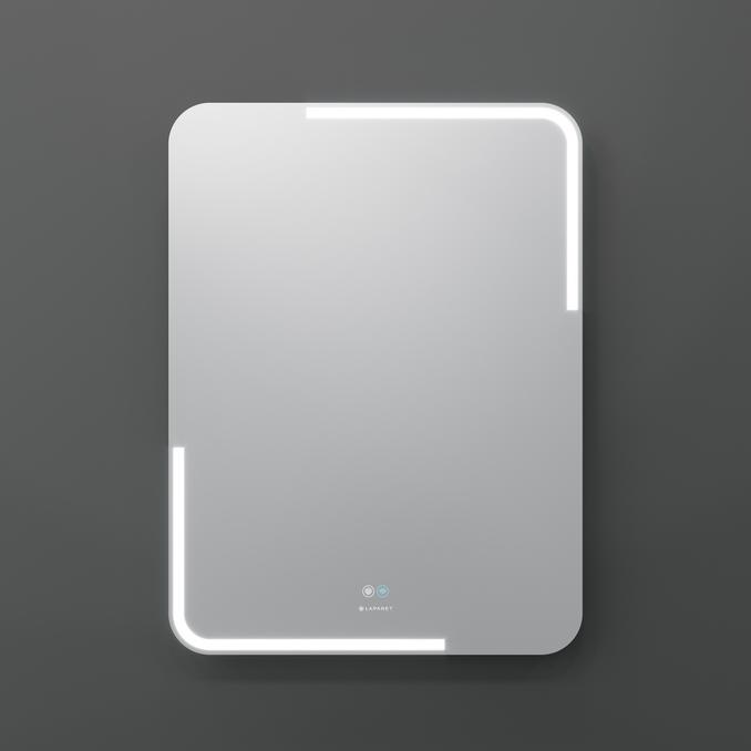 Зеркало Laparet Atlas 60х80 с LED подсветкой - фото1 Зеркало Laparet Atlas 60х80 с LED подсветкой - фото1