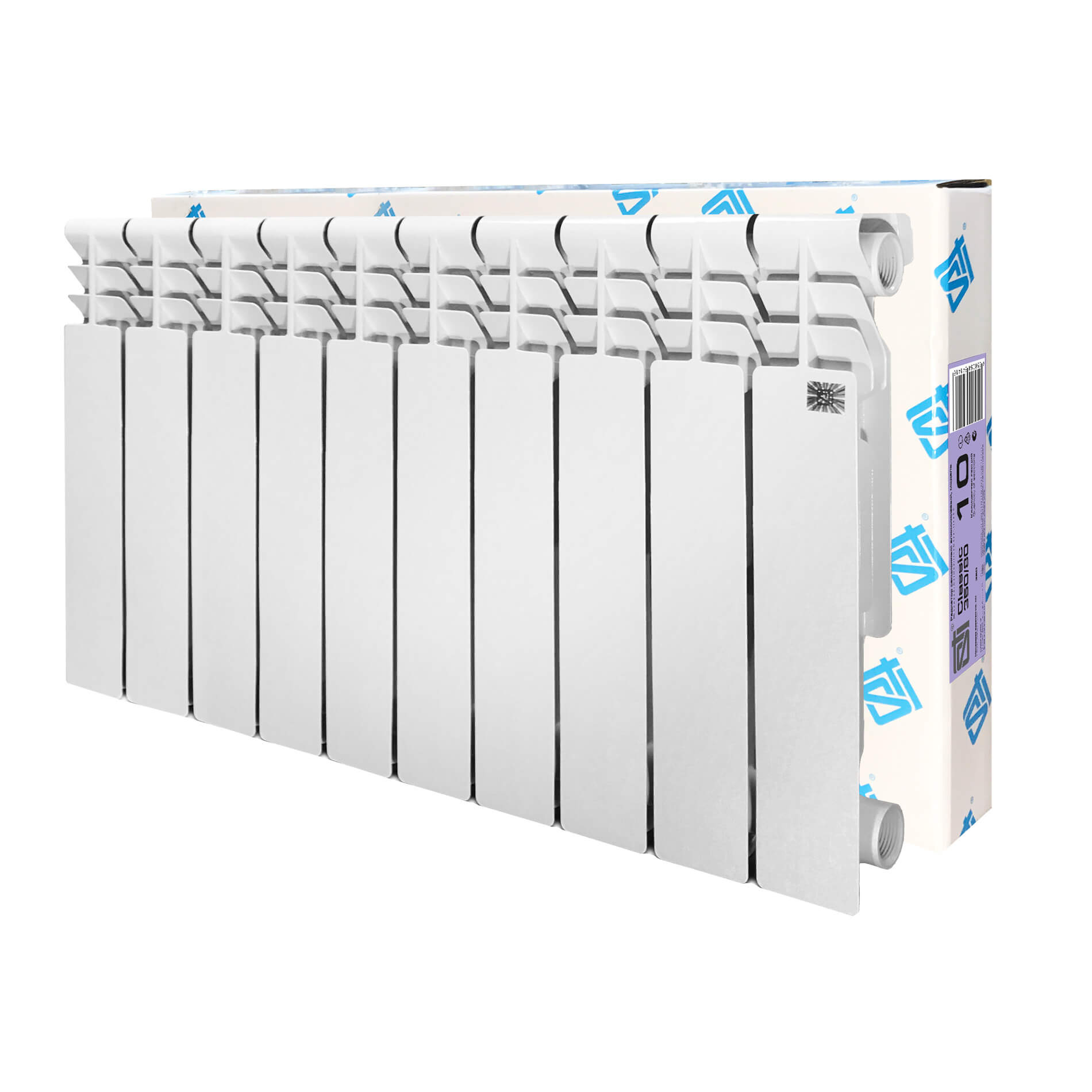 Алюминиевый радиатор STI Classic 350/80 10 сек. - фото2 Алюминиевый радиатор STI Classic 350/80 10 сек. - фото2