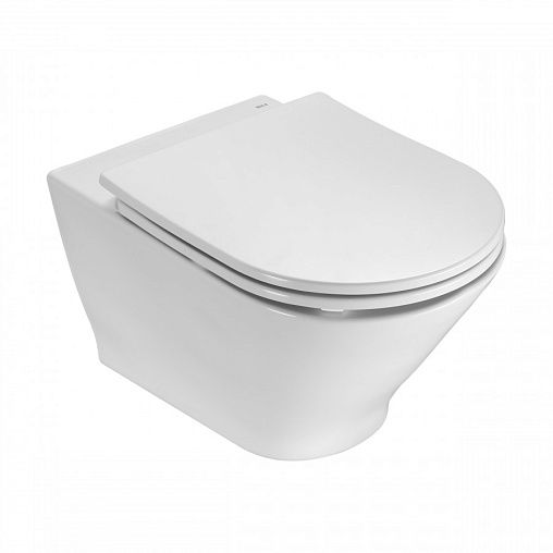Унитаз подвесной Rimless Roca GAP ROUND  - фото2
