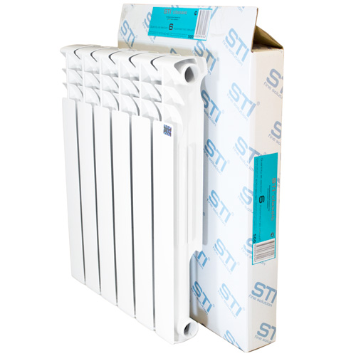 Алюминиевый радиатор STI Classic 500/80 6 сек. - фото2